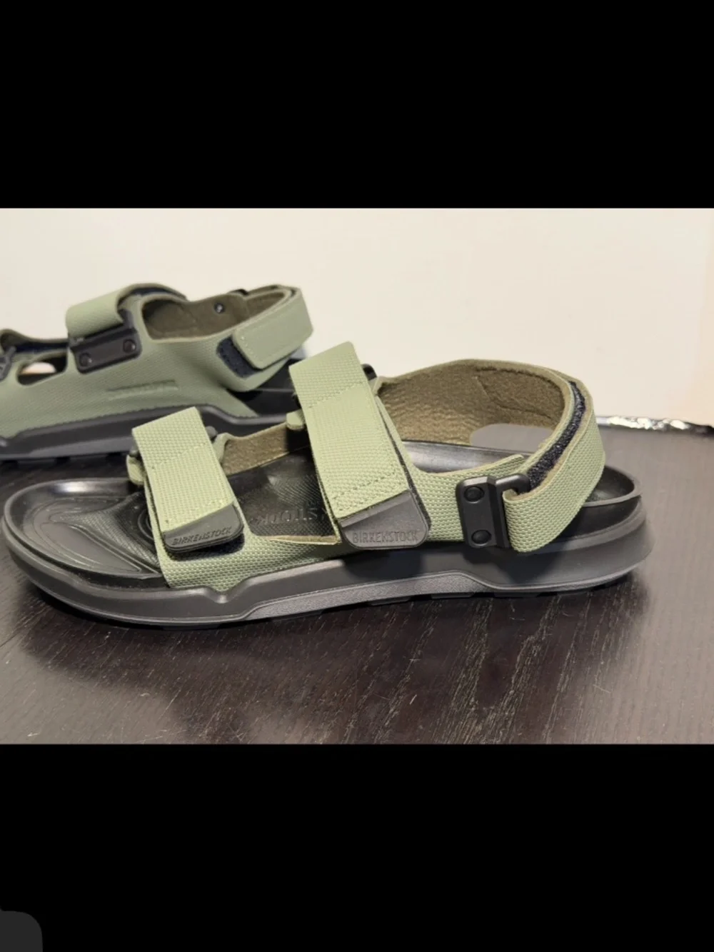 NWOT Birkenstock Tatacoa Birko-Flor Sandals Futura Khaki EU 42/Men 9/Women 11